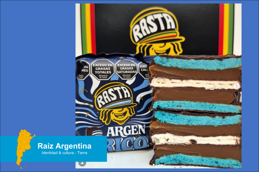 Argentrico – el nuevo alfajor de Rasta que es furor por el Mundial
