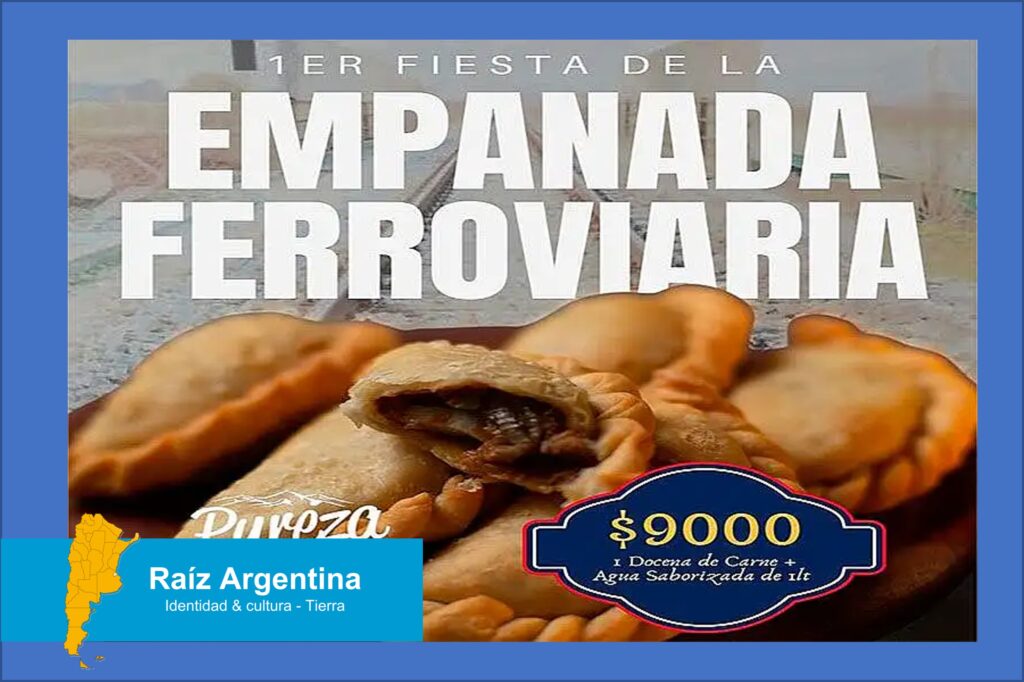 Tandil – Pcia de Buenos Aires – Llega la primera Fiesta de la Empanada Ferroviaria con entrada gratuita.